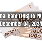 Thai Baht (THB) to Pakistani Rupee (PKR) Today - December 04, 2024