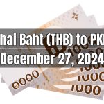 Thai Baht (THB) to Pakistani Rupee (PKR) Today - December 27, 2024